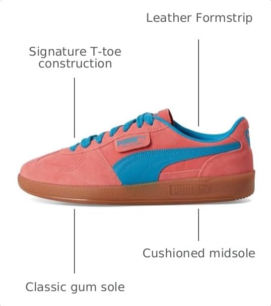 Image of Puma Mens Palermo Leather Shoes