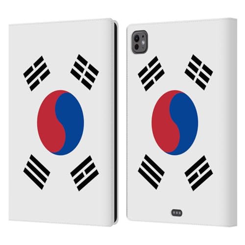 Étui iPad Pro 11 M4 Hanguk Football Head Case Designs en cuir portefeuille