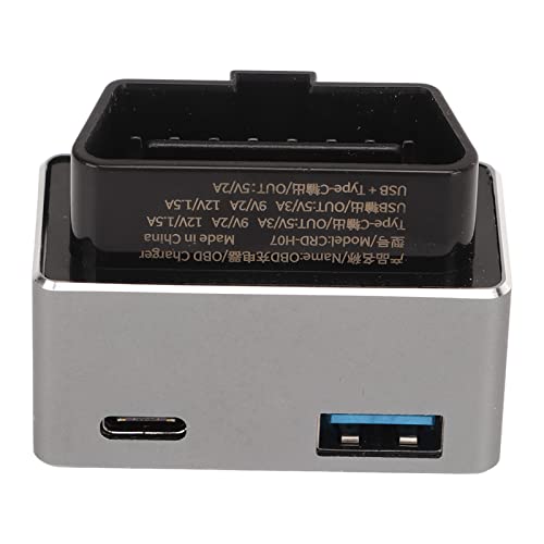 Conector OBD a Tipo C seguro para alimentar dashcam y móviles en Tesla 3 Y 7