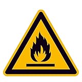 EAN:4044589005489 Betriebsausstattung24® Format 4044589005489 - Warnschild ALU 200- MM feuergefährliche Stoffe
