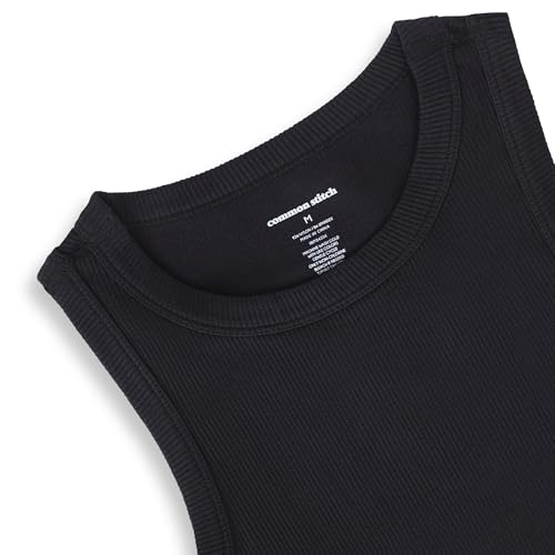 3 Pack Stretch Tank Tops for Women, Ribbed Crew Neck Womens Workout Yoga Tops (Available in Plus)2