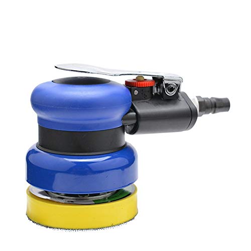 NKJH Ensemble d'outils pneumatiques concentriques, machine de polissage pneumatique à disque de 7,6 cm, ponceuse pneumatique manuelle de 76 mm