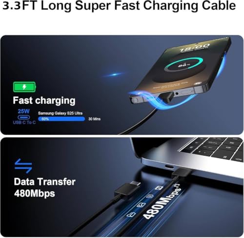 Image of Original Samsung 25W Type C PD Super Fast Charging Adapter with 1M Cable for Galaxy M07|M17|M36|M35|M16| M06|M07|M17|M05|M56|A55|A16|A36| A56|A06| F36|F06|F05|F56|F16|S25-25watt USB C Fast Charger