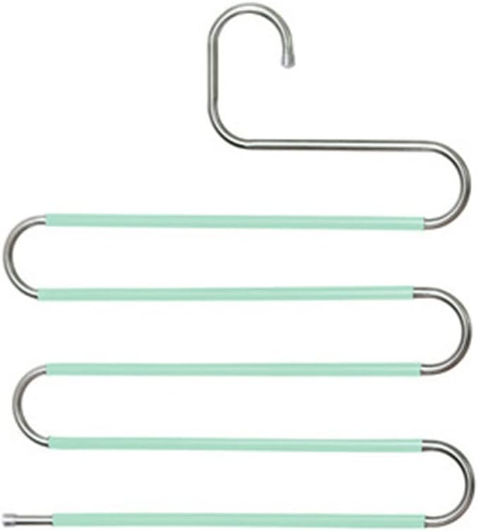 Multifunctional Pants Hanger Wardrobe Closet Large Capacity Storage Rack(D)