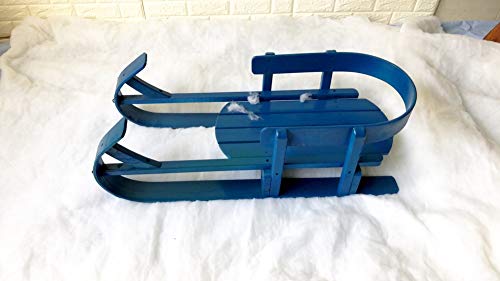 Danadesk Infant Sled For Snow, Wood Toddler To-Boggan Children Ski Solid Wooden Sleigh Sledge Grass Skiing For Kids-D #TOP2