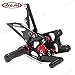 Arashi (Version 2.0) Rearsets for Suzuki GSXR 1000 2007 2008 Motorcycle Accessories Adjustable Footrests Foot Peg Rear Sets GSX-R 1000 GSX-R1000 GSXR1000 Black 07 08