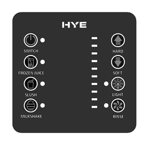 HYE 3-in-1 Slushie Maker Machine – 1.8L Frozen Drink Machine for Slush, Milkshakes & Cocktails – Automatic Cooling, Motor Protection & Easy Soft-Touch Controls - Black - SM21LB27 - Image 5