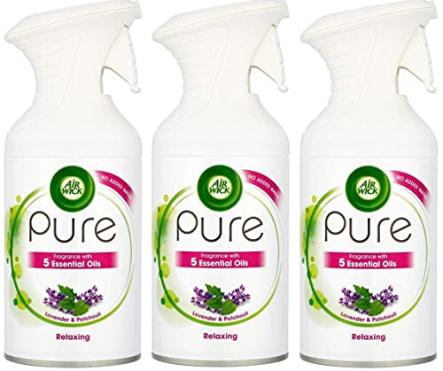 AIRWICK Air Freshener Spray Pure Lavender Relax 250 ml Pack of 3