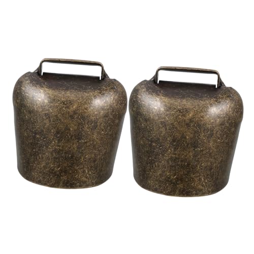 Exceart Thickened Sheep Bell Pendant Farming Bell Hanging Decor for Horse Cow Rustic