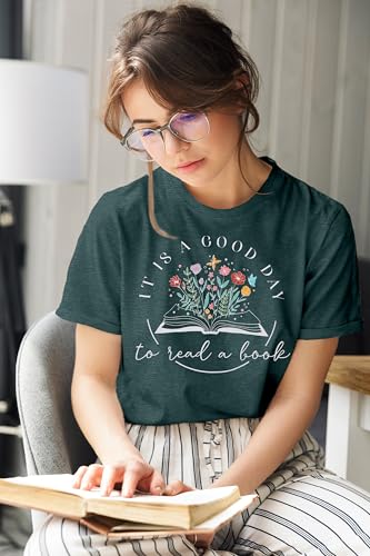 Women Book Shirt Graphic T Shirts Teacher Shirts Book Lovers T Shirt Casual Short Sleeve Tops2