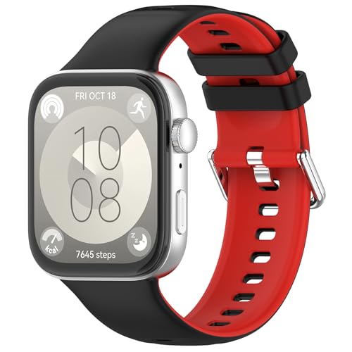 [DKEnjoy] For HUAWEI WATCH FIT 4/ FIT4 Pro X}[gEHb`ohAVR[ XgbvA_őϋvAyʎvxgfor HUAWEI WATCH FIT 3 (ubN+bh)