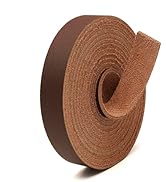 JinRuiKJ Top Grain Leather Strap - 1/2 Inch Wide 72 Inches Long Light Brown Leather Strips - Very...