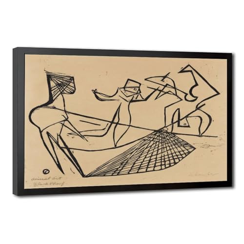 Impression toile Arial Act Schanker suspension haut de gamme