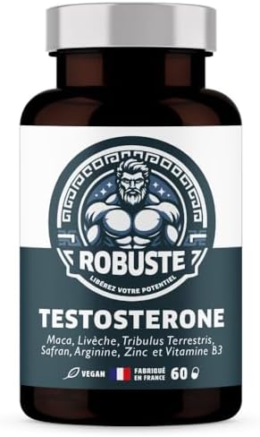 ROBUSTE Testostérone Performance et Circulation sanguine - L-Argi...