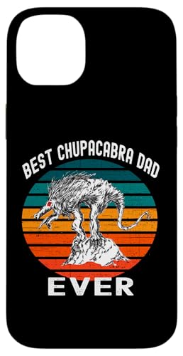 Best Chupacabra Dad Ever�A�Ԃ��ڂ̉�̂��郁�L�V�J���N���v�e�B�b�h �X�}�z�P�[�X iPhone 14 Plus �p