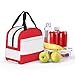 Austrian flag Lunch Bag Lunch Box for Women & Men â€“ Leakproof Cute Cooler Lunch Tote Bag, Large Capacity for Work Travel Picnic