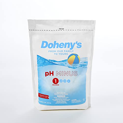 Doheny's Ph Minus, Ph Down For Pools | Lower Your Pools Ph | Pro-Grade Sodium Bisulfate (Dry Acid) | Proper Ph Levels Protect Your Equipment And Prevent Eye & Skin Irritation | 10 Pound Bag #TOP3