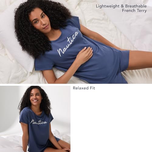 Image of Nautica Matching 2 & 4 Piece Pajamas for Women Set - Mix & Match Options