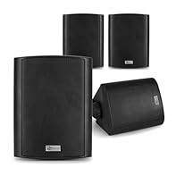 Premium On Wall Speakers: Designed for both indoor and outdoor use, these 4" weatherproof speakers deliver exceptional sound quality and durability, perfect for gardens, patios, and commercial spaces. 100V Line Speakers Compatibility: Versatile and e...