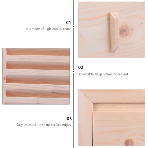 Équipement de spa pour circulation d'air efficace en bois noble - 6