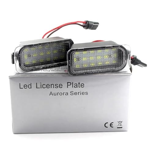 Lámpara de matrícula para Ford Tourneo Transit Connect 2 unidades luces traseras remolque