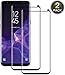 Produktbild NUOCHENG Panzerglas Schutzfolie für Samsung Galaxy S9, [2 Stück] [3D Vollständige Abdeckung] [9H Härte] [Anti-Kratzen] [Blasenfrei] [HD Klar] Panzerglasfolie Displayschutzfolie für Samsung S9