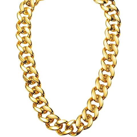 FACATH 80s/90s Hip Hop Costume Chain Cover