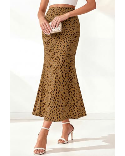Image of BTFBM Satin Skirts for Women Trendy 2026 Summer Fall