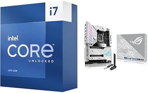 Intel Core i7-13700K Gaming Desktop Processor + ASUS ROG Maximus Z690 Motherboard