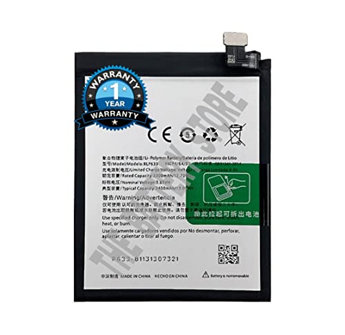 Image of THE BATTERY STORE Original BLP633 BATTREY for OnePlus 3T A3010 A3003 Battery Model BLP633 battrey with 1 Year Warranty and High Capacity Battery Backup(for OnePlus 3T)