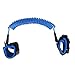 Enlace de muñeca antipérdida, arnés para caminar para niños, correa de muñeca para niños pequeños, arnés de seguridad para niños, pulsera a prueba de bebés, 2,5 m(Azul)