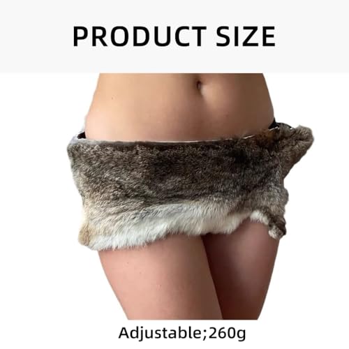 Adjustable Corset Vintage Waist Belt Cincher 2000S Girl Furry Furs Western Styles Decorative2