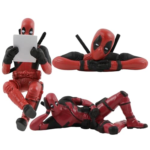 RNNHDYT 3 Piezas Divertidas de Anime Adorno Colgante, Accesorios de decoración Interior de automóvil, Figuras clásicas de Anime para decoración del hogar, Coche, Escritorio y computadora
