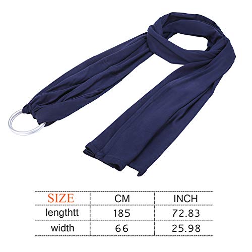 Baby Wrap Carrier And Ring Sling, Adjustable Mesh Baby Wrap For Infant, Infant Sling For Infant, Newborn, Kids And Toddlers (Blue) #TOP1
