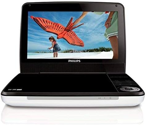 Philips PD9000/37 9-Inch LCD Portable DVD Player -White/Black (Renewed)