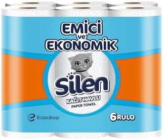 Silen Kağıt Havlu 6'lı — Amazon ürün görseli