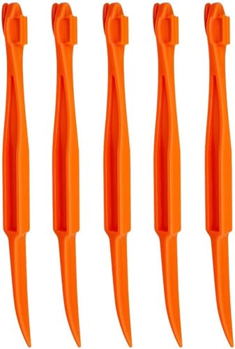 5Pcs Plastic Orange Peeler Remover Multifunctional Easy Open Orange Peeler Tool Fast Peeling Knife Citrus Lemon Cutter Fruit Opener Tools,Peelers,Peeling, Grating and Slicing Tools