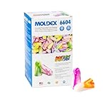 200 Pairs Moldex 6604 Sparkplugs Disposable Ear Plug Uncorded NRR 33