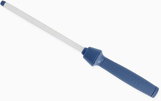 Misen Honing Rod – Premium Ceramic Knife Sharpener with 360° Angle Guide & Non-Slip Grip – Keeps Blades Razor Sharp & Durable