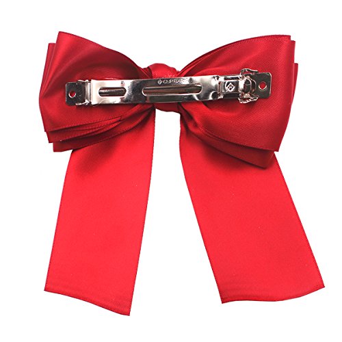 Graduation Gifts For Her,6 Pcs Large Big Huge Soft Silky Hair Bow Clip Lolita Party Oversize Handmade Girl French Barrette Style Hair Clips (Barrettes) #TOP5