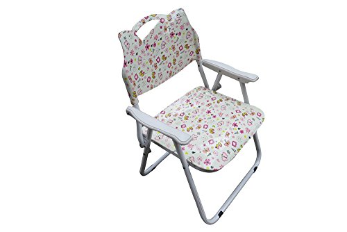 Image of AMAZE Foldable Kids Baby 1 Table-2 Chair Set-Multipurpose Study, Dining, Play, Writing & Craft Activity Table|Powder Coated Iron Frame, Portable & Space Saving- Pink Butterfly Print