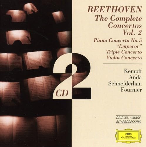 Piano Concertos (Complete) [Audio CD] Beethoven, Ludwig Van; BEETHOVEN, LUDWIG VAN and Ferdinand Leitner