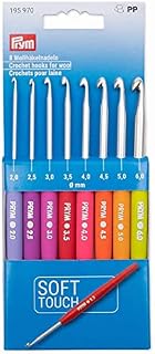 Prym - Prym Soft Grip (2.00-6.00mm) Wool Crochet Hook Set - 1 Piece