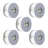 Filtri, 5 Pezzi, Cartuccia di Ricambio. Compatibile con Jimmy JV85/JV85 PRO/H9 Pro/A6/A7/A8. Filtro per aspirapolvere.