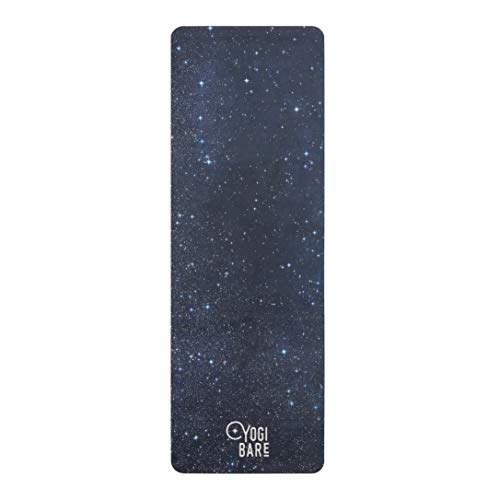 Yogi Bare Teddy Yoga Mat - Ideal for Hot Yoga - Fitness & Exercise Mat for Travel with Microfiber Towel Surface - ECO Friendly Natural Rubber - Yoga Exercise Equipment & Meditation Accessories