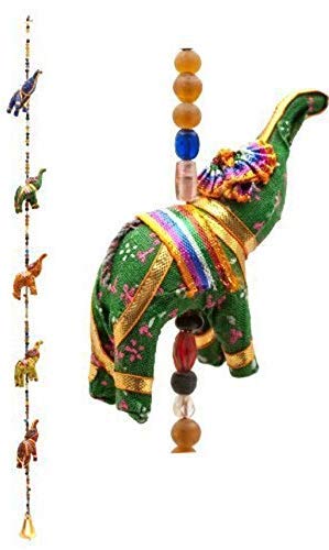 Rastogi HandicraftsHandcrafted 5 elphant Decorative Hanging Layer for Home Decoration