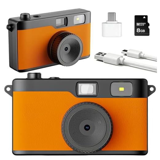 Screen Free Vintage Digital Camera for Creativity