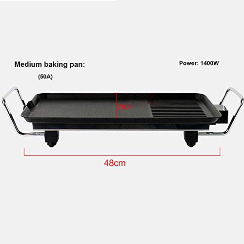 Grill, Elektrogrill Tischgrill, Große Kapazität, Intelligente 5-Gang-Temperaturregelung, Ausgestattet Mit Verbrühschutz, Geeignet Für Küche,