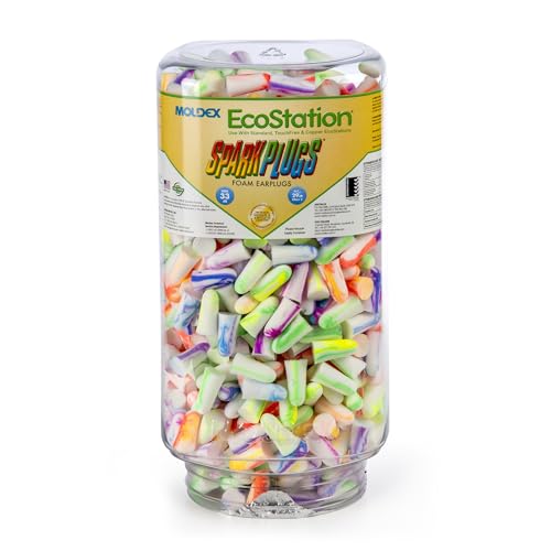 Moldex SparkPlugs EcoStation R[hȂ ĝătH[ fBXyT[ lߑւp 6704 NRR 33dB