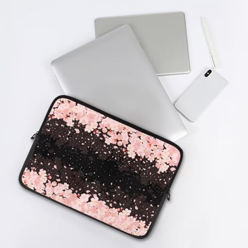 Funda para laptop 15 pulgadas diseño floral rosado miniatura 5